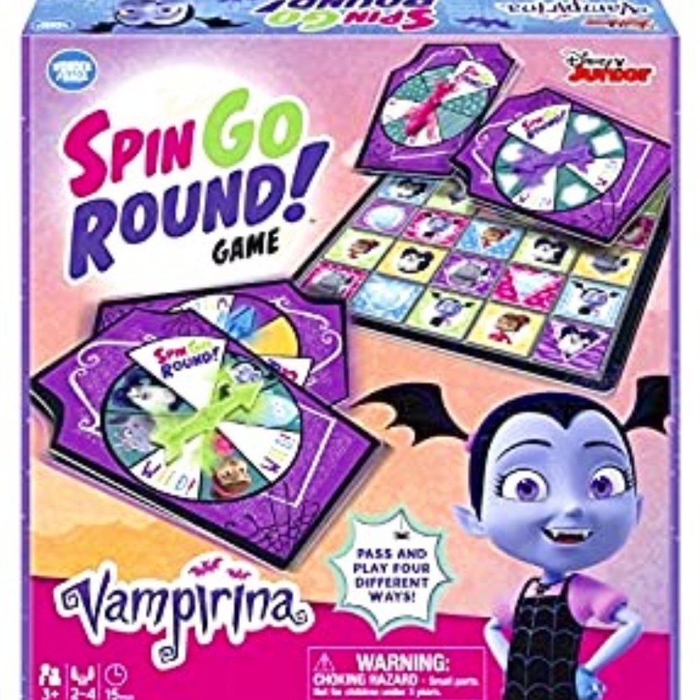 Wonder Forge Vampirina NEW sealed board game Disney Junior Spin go Round